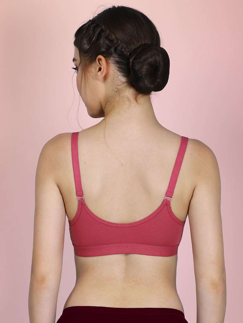 women pack of 2 solid full coverage front open bra - 22581047 -  Standard Image - 2