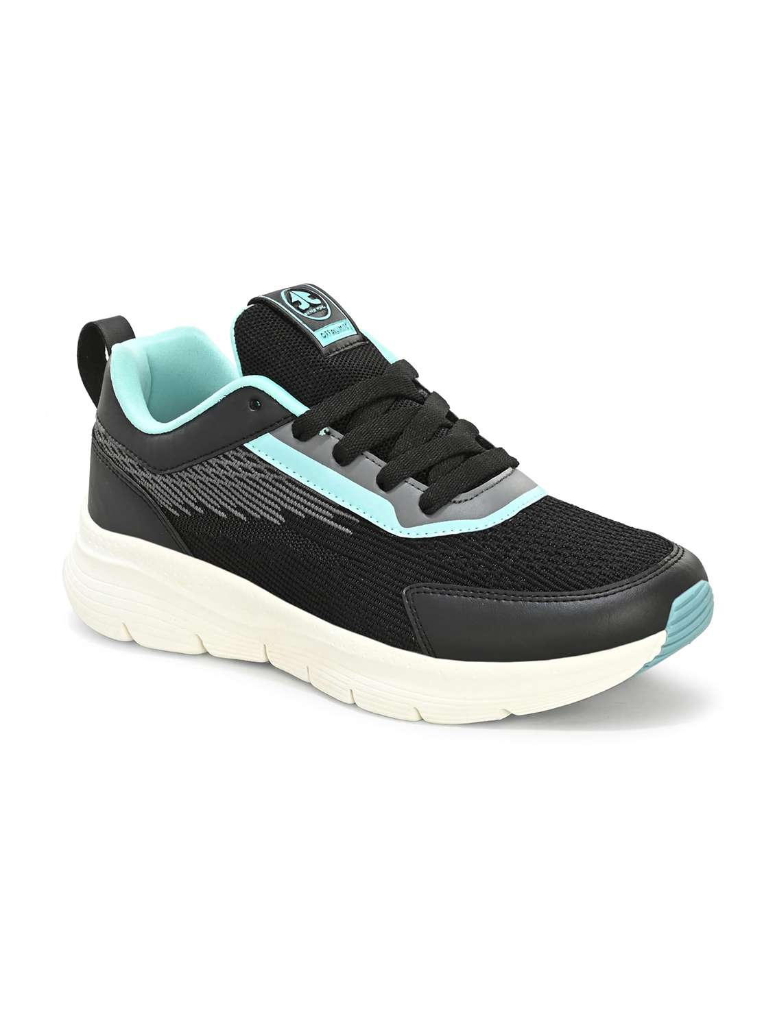Women Textured Lace Up Sports Shoes - 22581404 -  Standard Image - 2