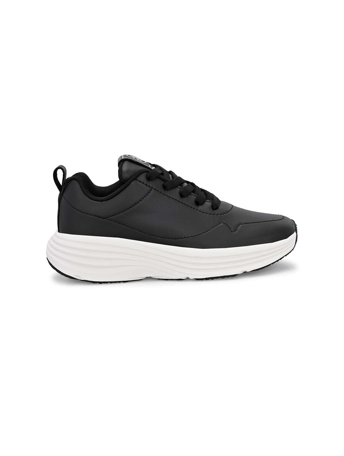 Women Solid Lace Up Sports Shoes - 22581430 -  Standard Image - 2