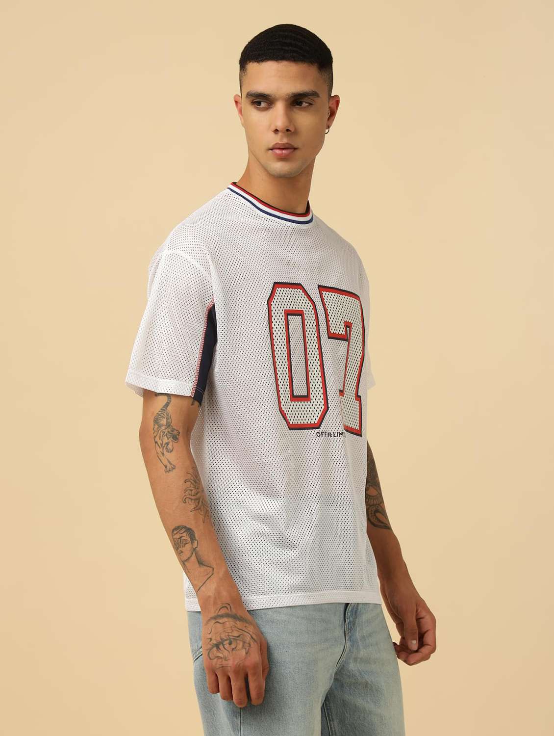 Men Printed Short Sleeves Relaxed Fit T-shirt - 22581779 -  Standard Image - 2