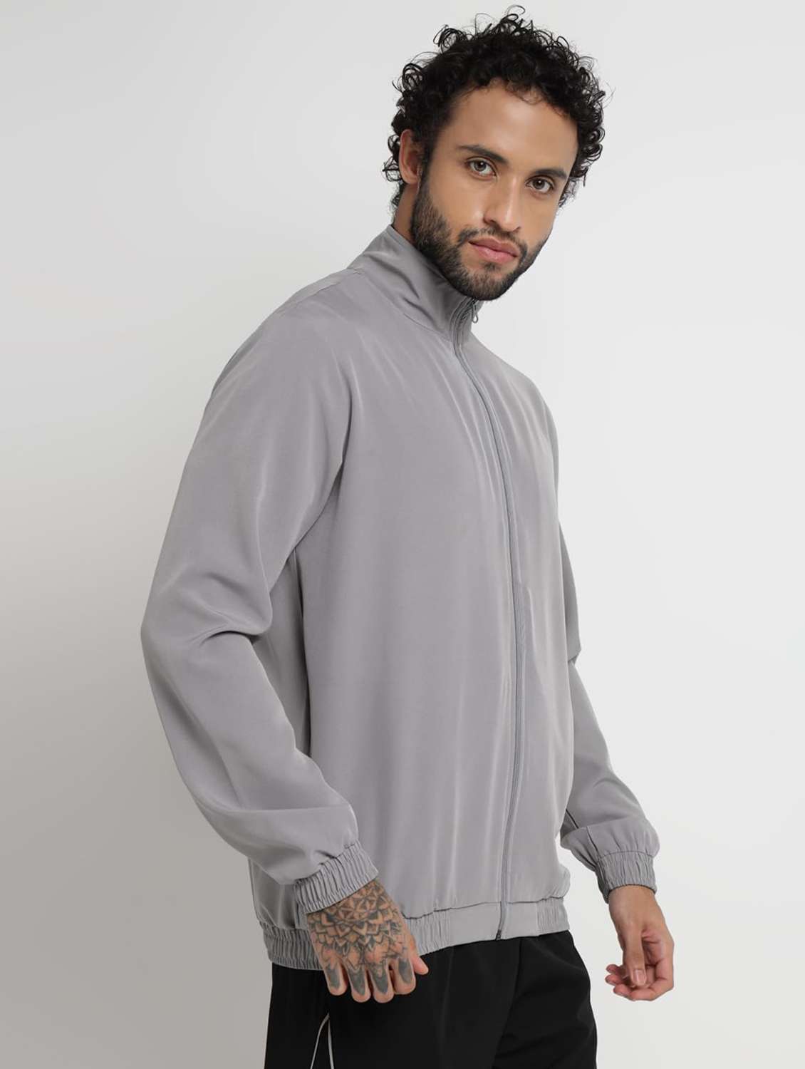 men solid long sleeves regular fit jacket - 22581786 -  Standard Image - 2