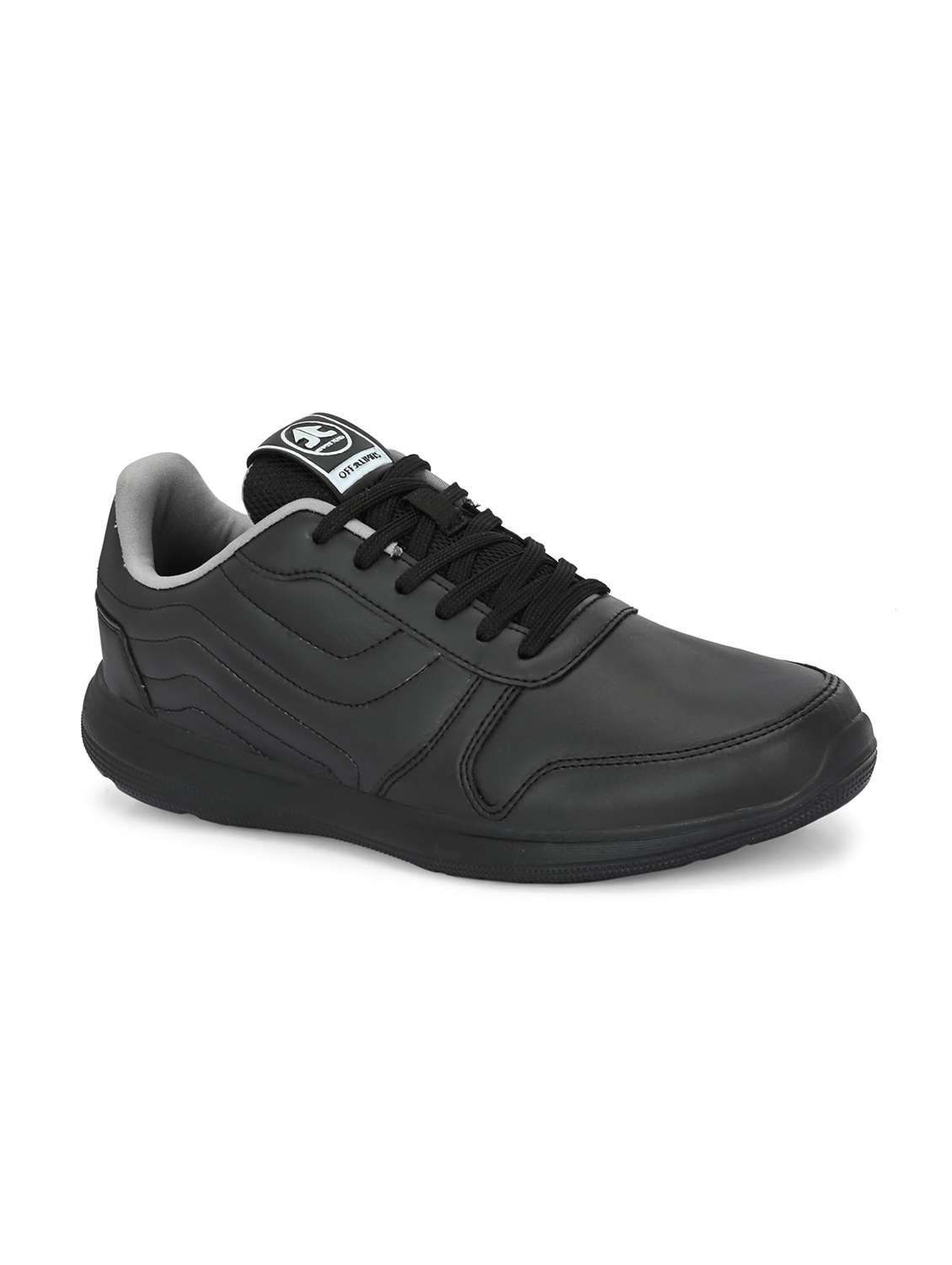 men solid lace up sneaker - 22581877 -  Standard Image - 2