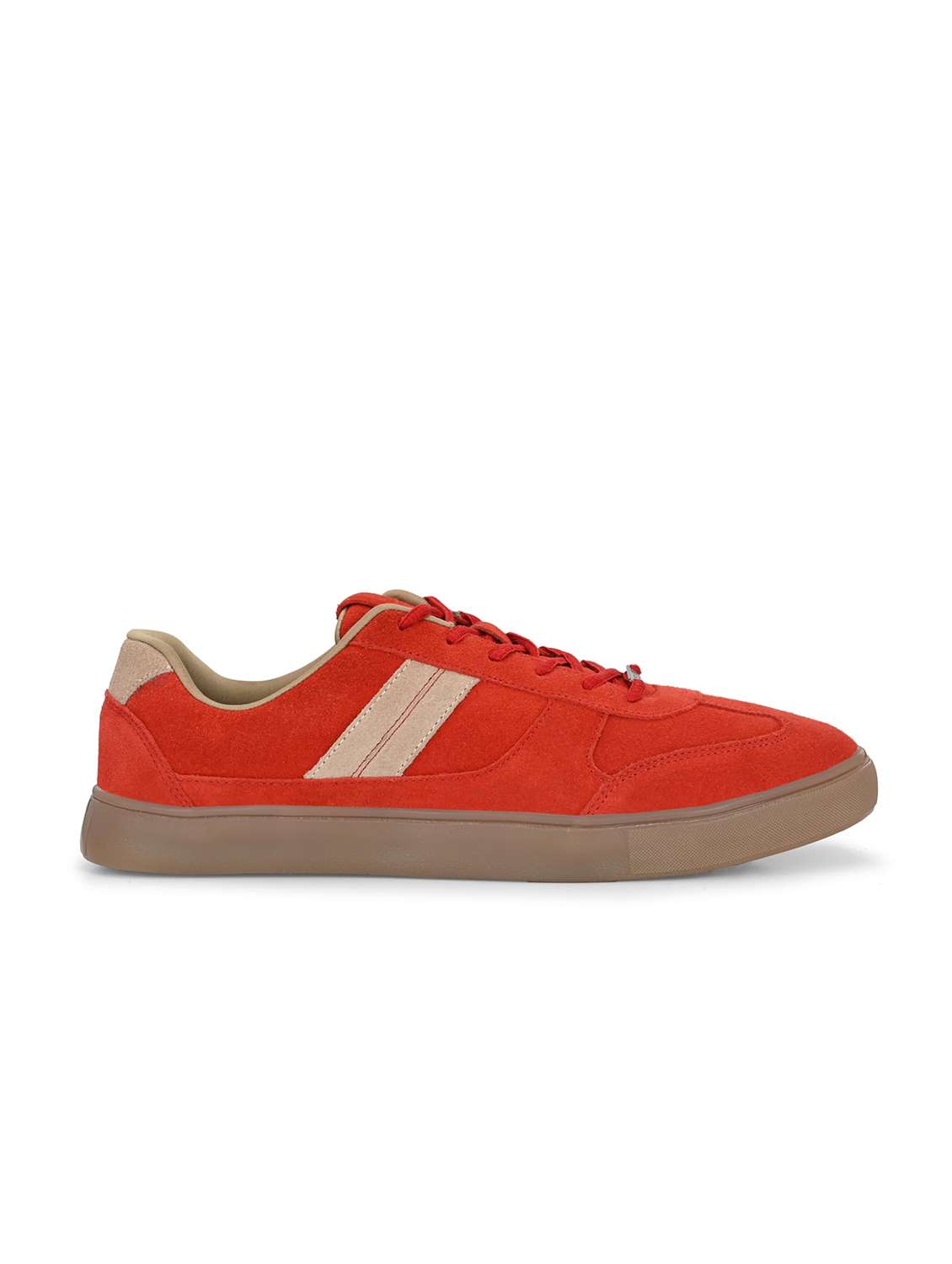 men striped lace up sneaker - 22581911 -  Standard Image - 2