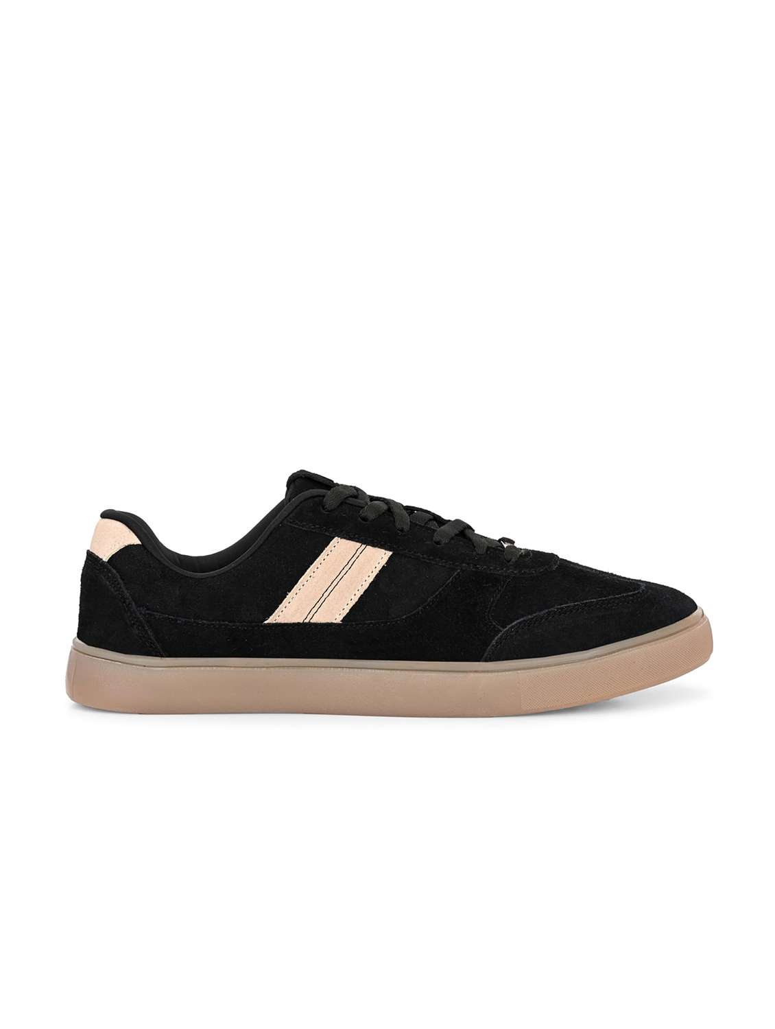 Men Striped Lace Up Sneaker - 22581965 -  Standard Image - 2