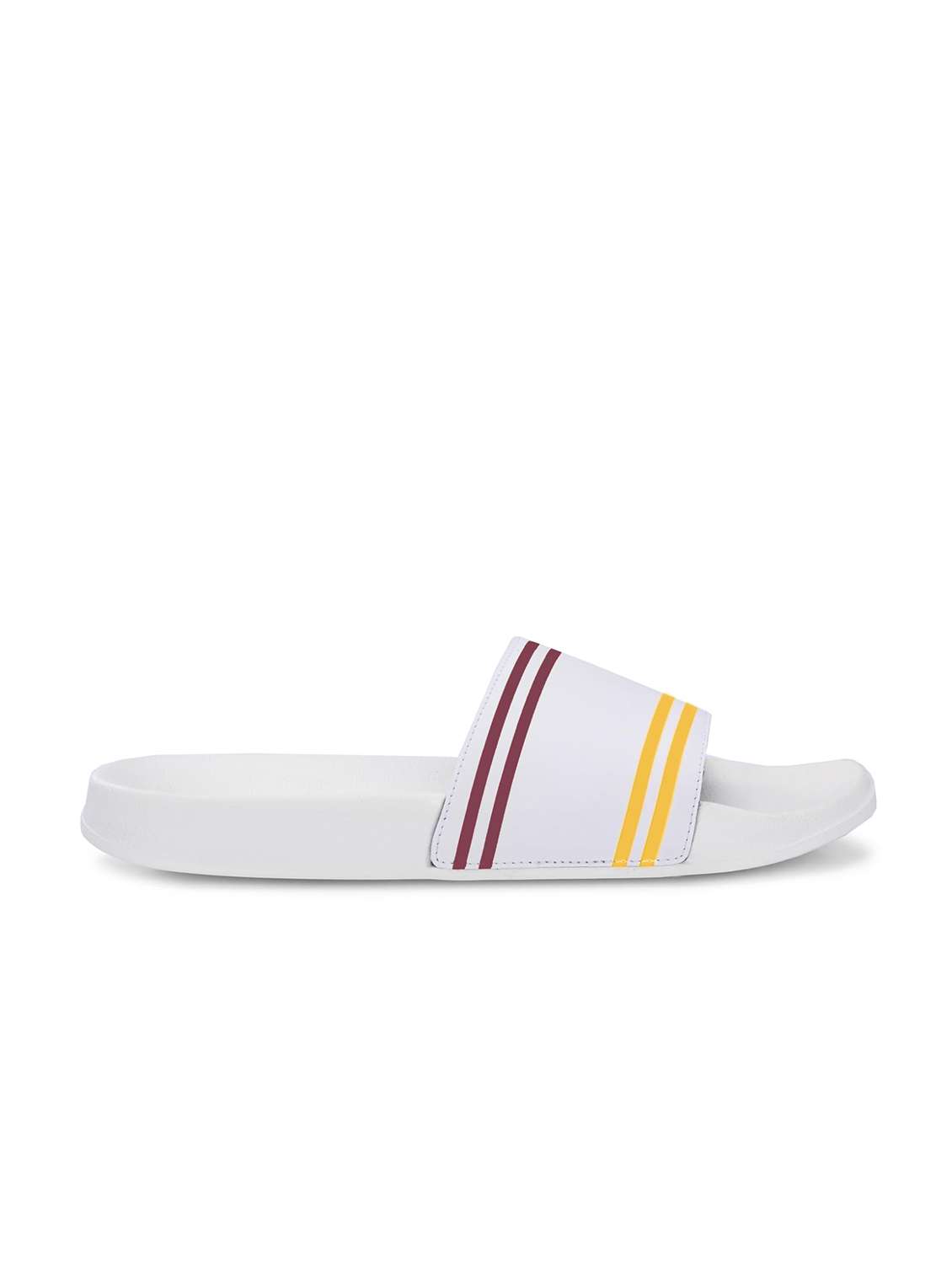men striped slip on slider - 22581993 -  Standard Image - 2