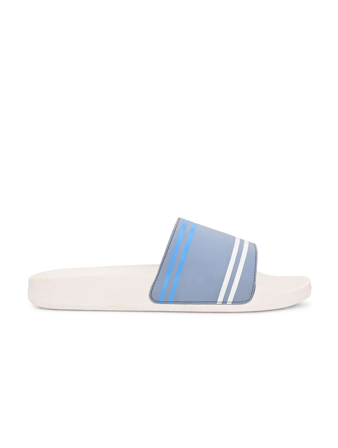 men striped slip on slider - 22581994 -  Standard Image - 2