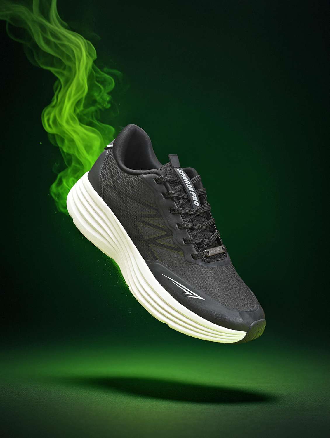men textured lace up sports shoes