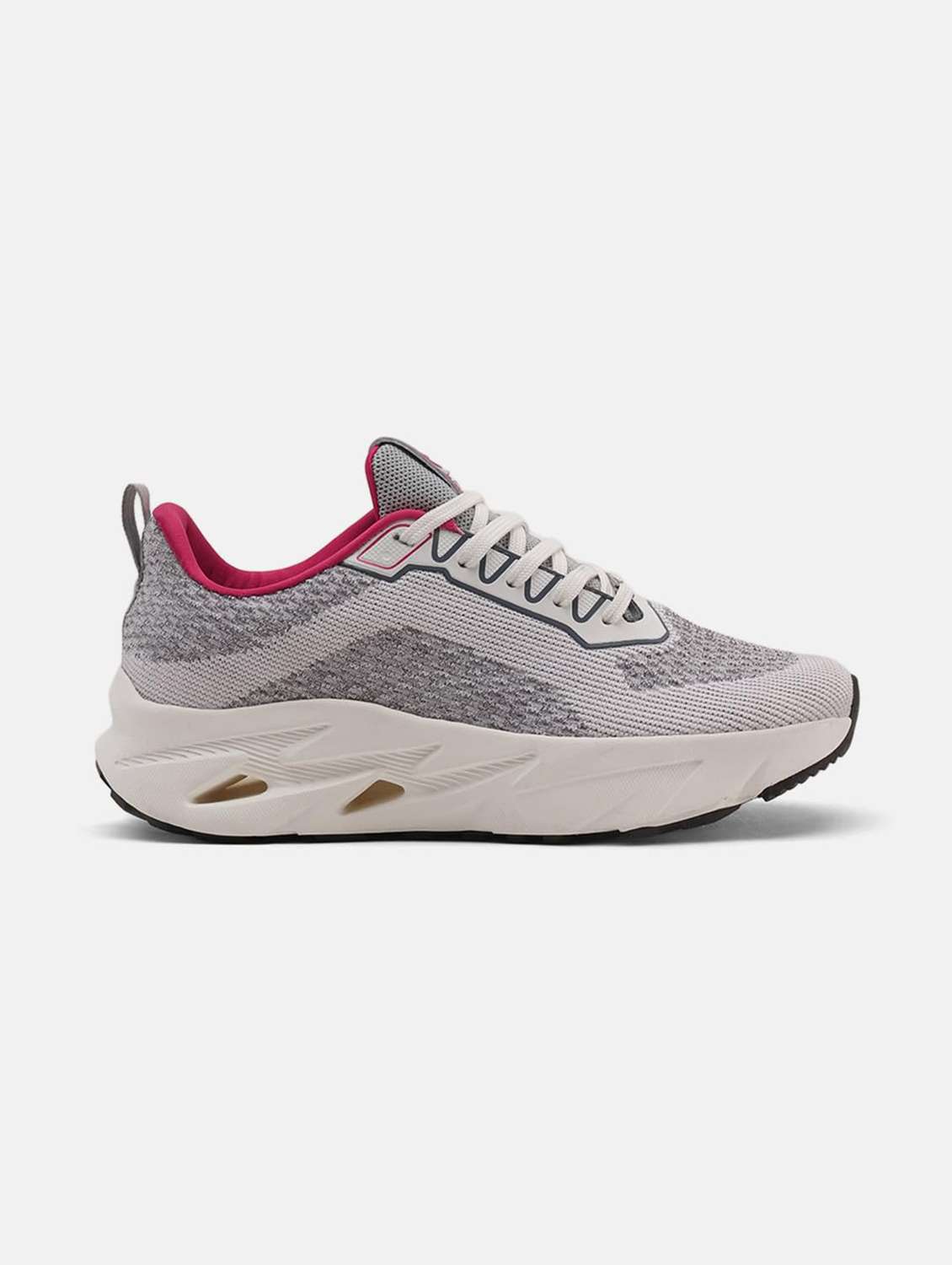 Women Textured Lace Up Sports Shoes - 22582167 -  Standard Image - 2
