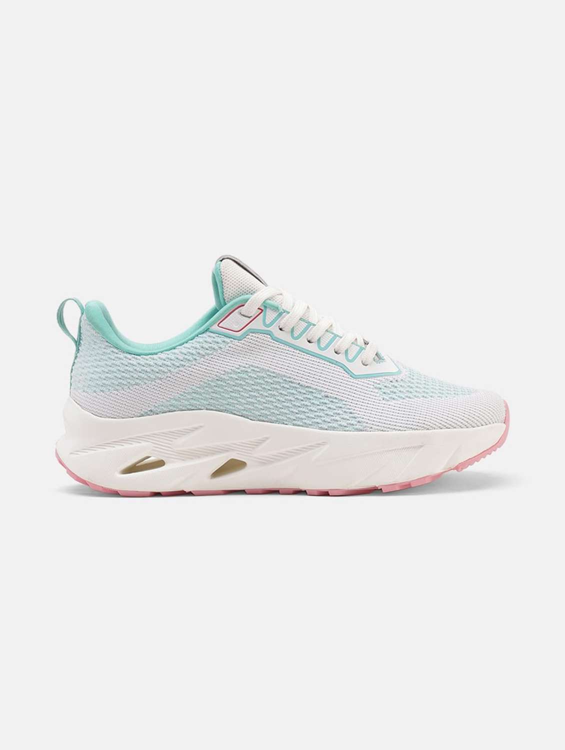 Women Textured Lace Up Sports Shoes - 22582170 -  Standard Image - 2