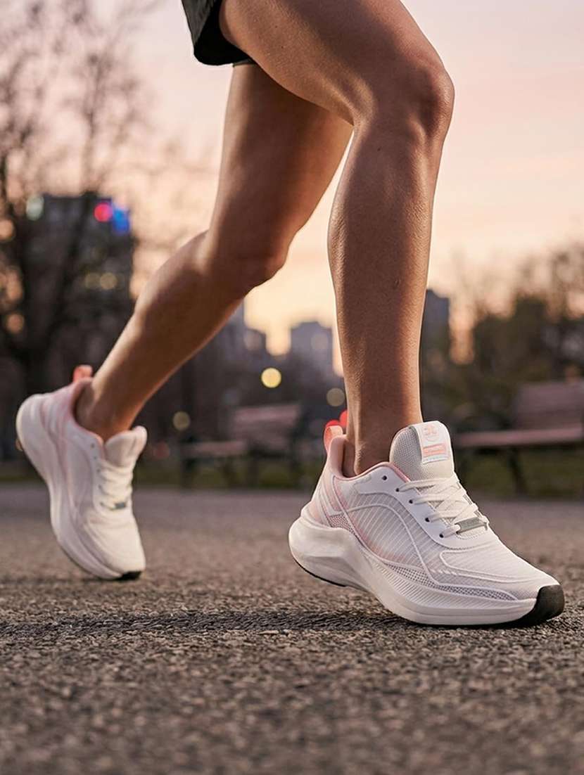 women textured lace up sports shoes - 22582175 -  Standard Image - 2