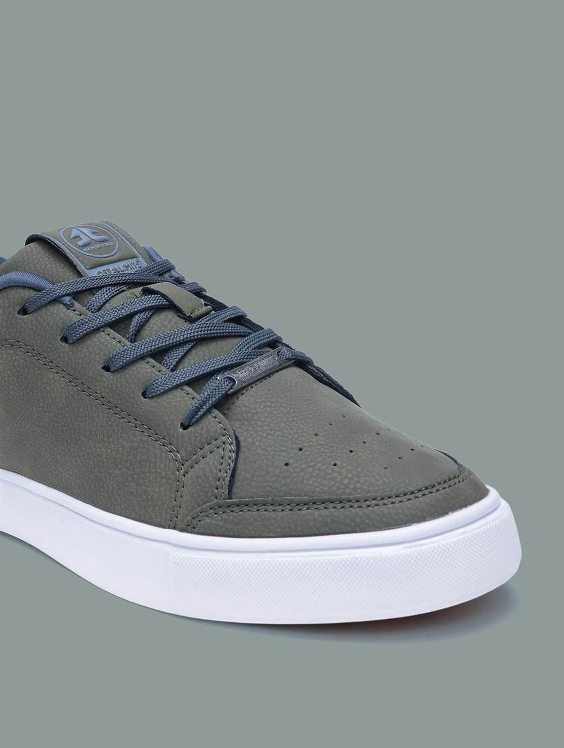 men solid lace up sneaker - 22582243 -  Standard Image - 2
