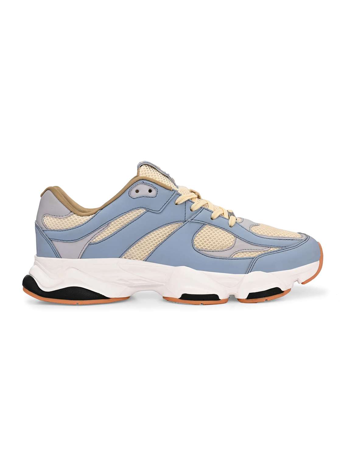 men colourblocked lace up sneaker - 22582254 -  Standard Image - 2