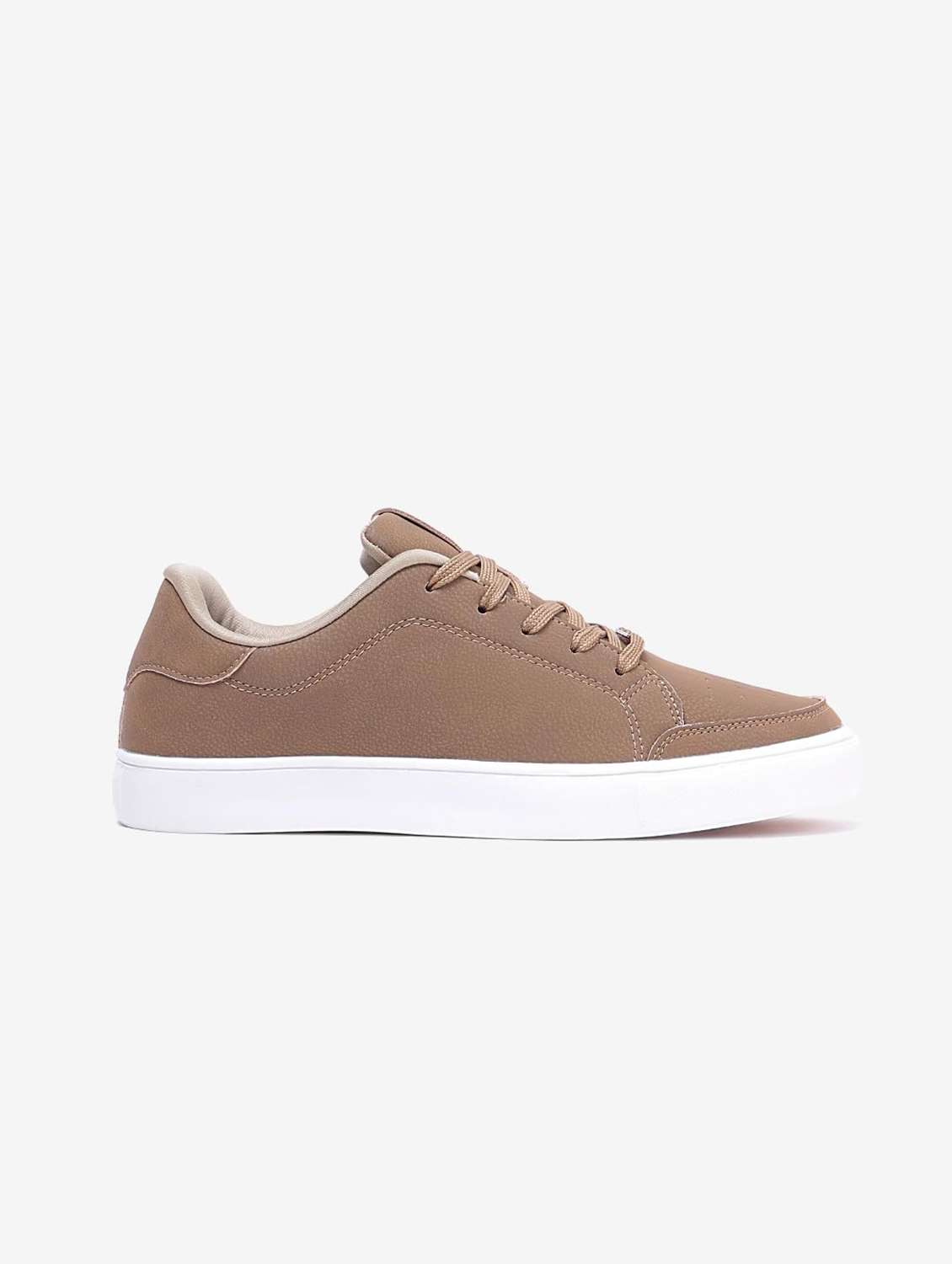 Men Solid Lace Up Sneaker - 22582255 -  Standard Image - 2