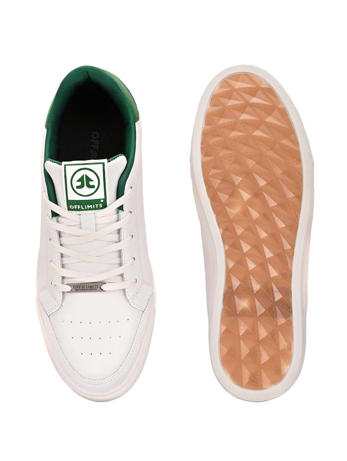 men solid lace up sneaker - 22582270 -  Standard Image - 7
