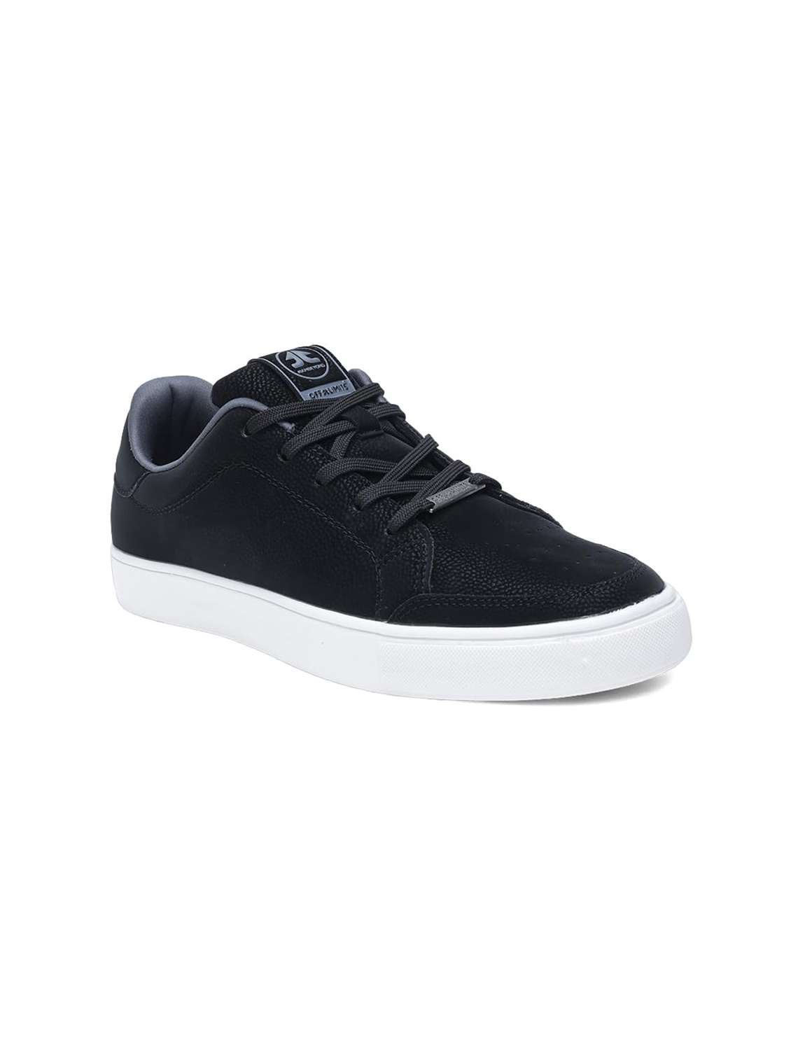 men solid lace up sneaker - 22582278 -  Standard Image - 2