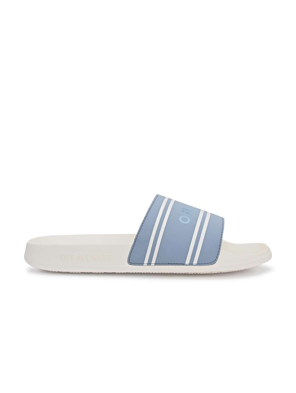 men printed slip on slider - 22582330 -  Standard Image - 2