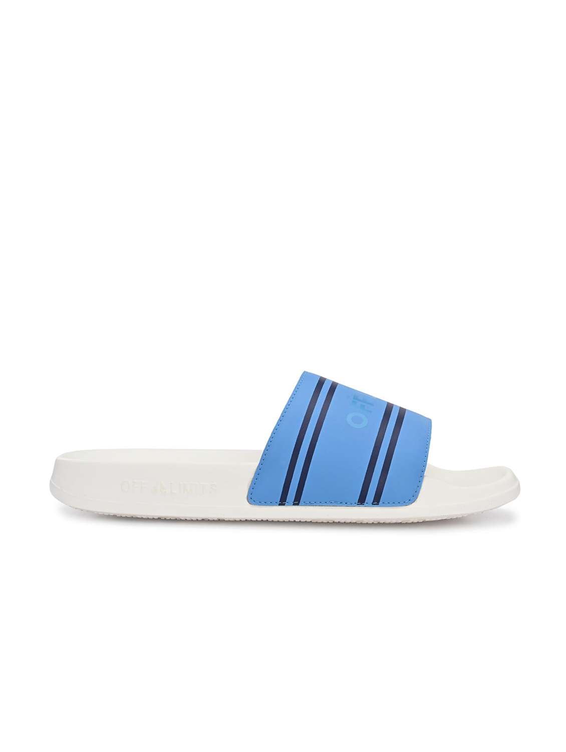 men printed slip on slider - 22582333 -  Standard Image - 2