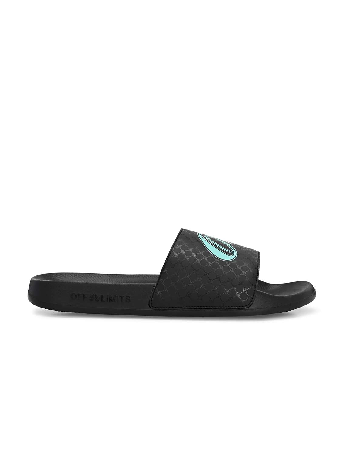 men printed slip on slider - 22582340 -  Standard Image - 2