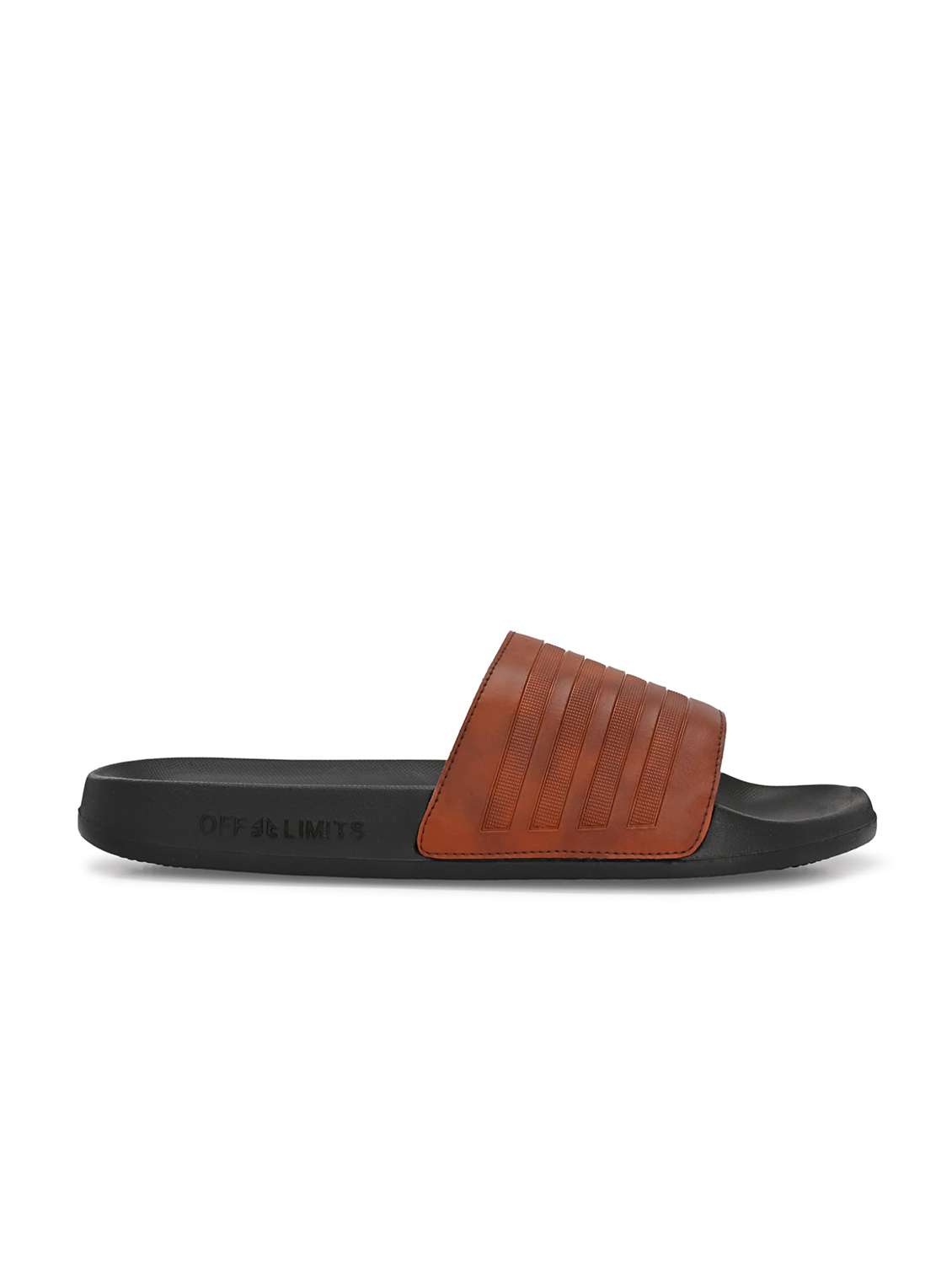 Men Textured Slip On Slider - 22582347 -  Standard Image - 2