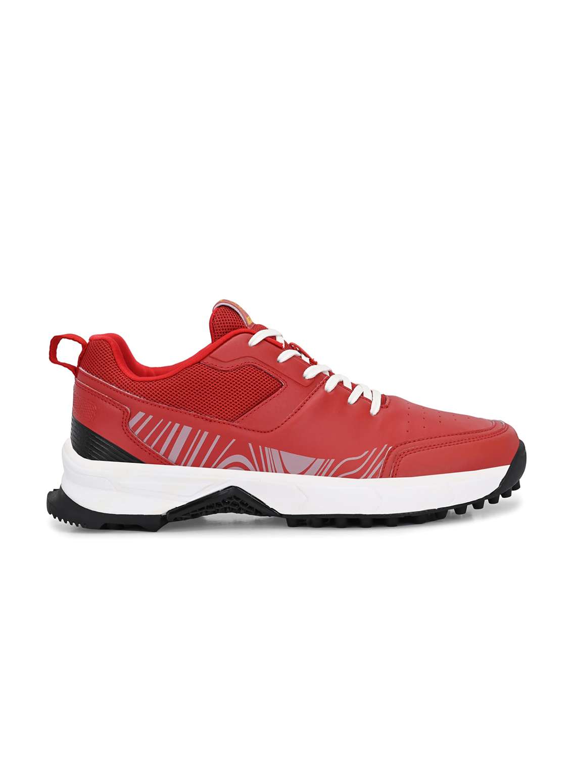 men printed lace up sports shoes - 22582391 -  Standard Image - 2