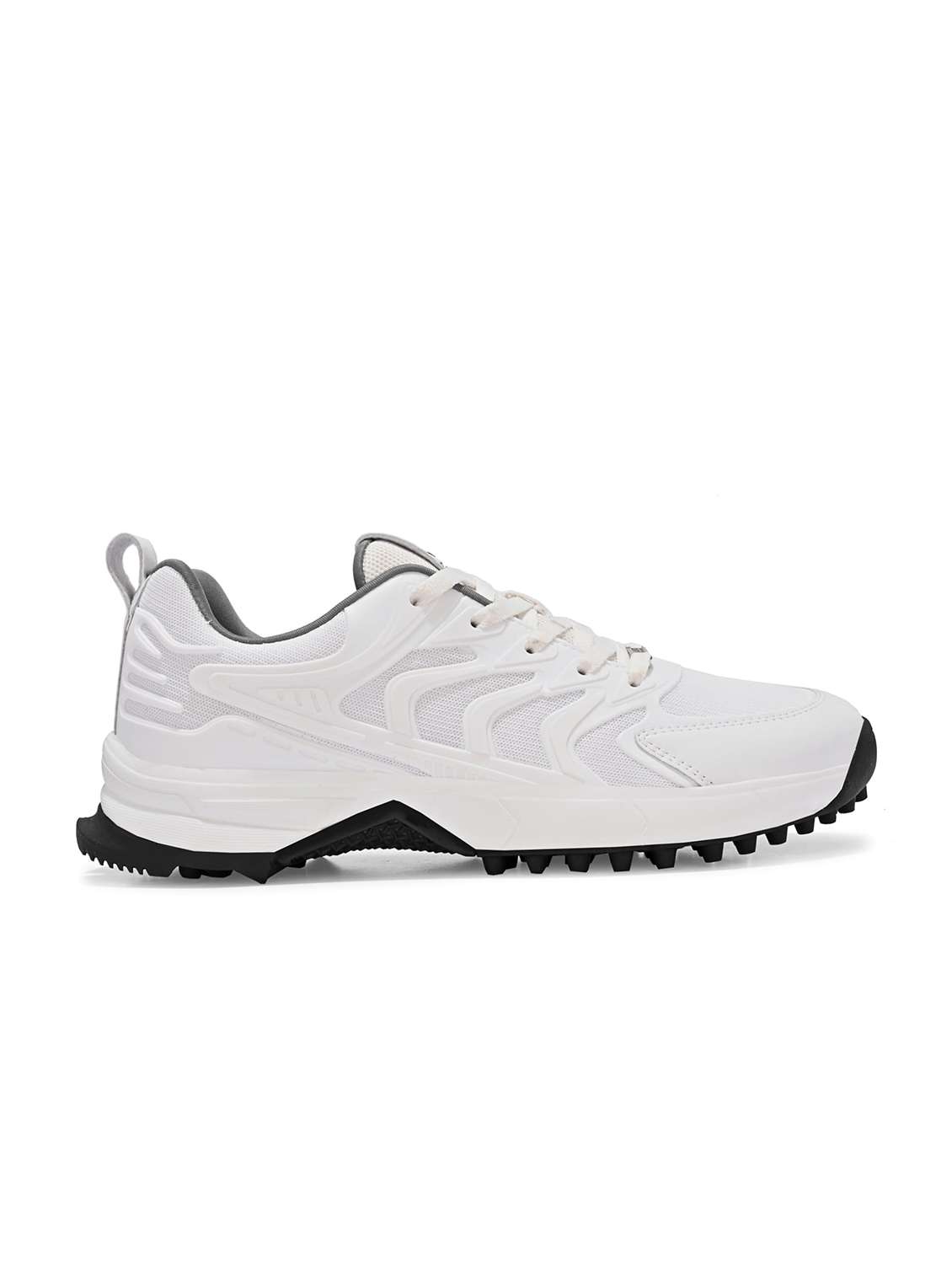 men textured lace up sport shoes - 22582436 -  Standard Image - 2