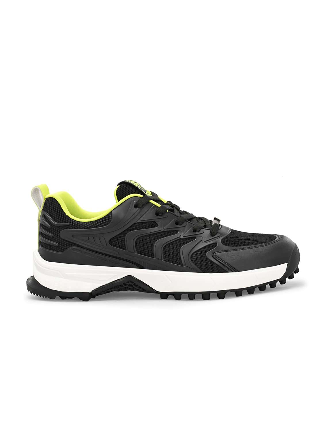 men textured lace up sport shoes - 22582452 -  Standard Image - 2