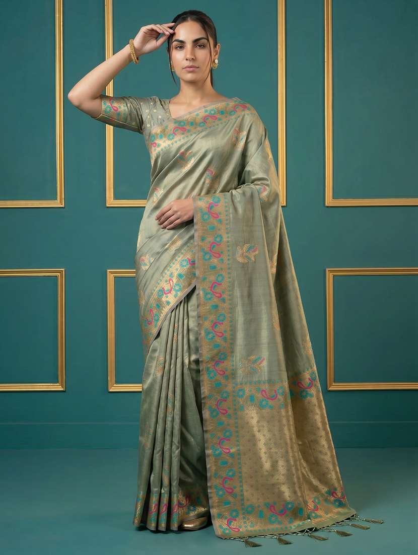 women self design banarasi saree with blouse - 22582787 -  Standard Image - 2