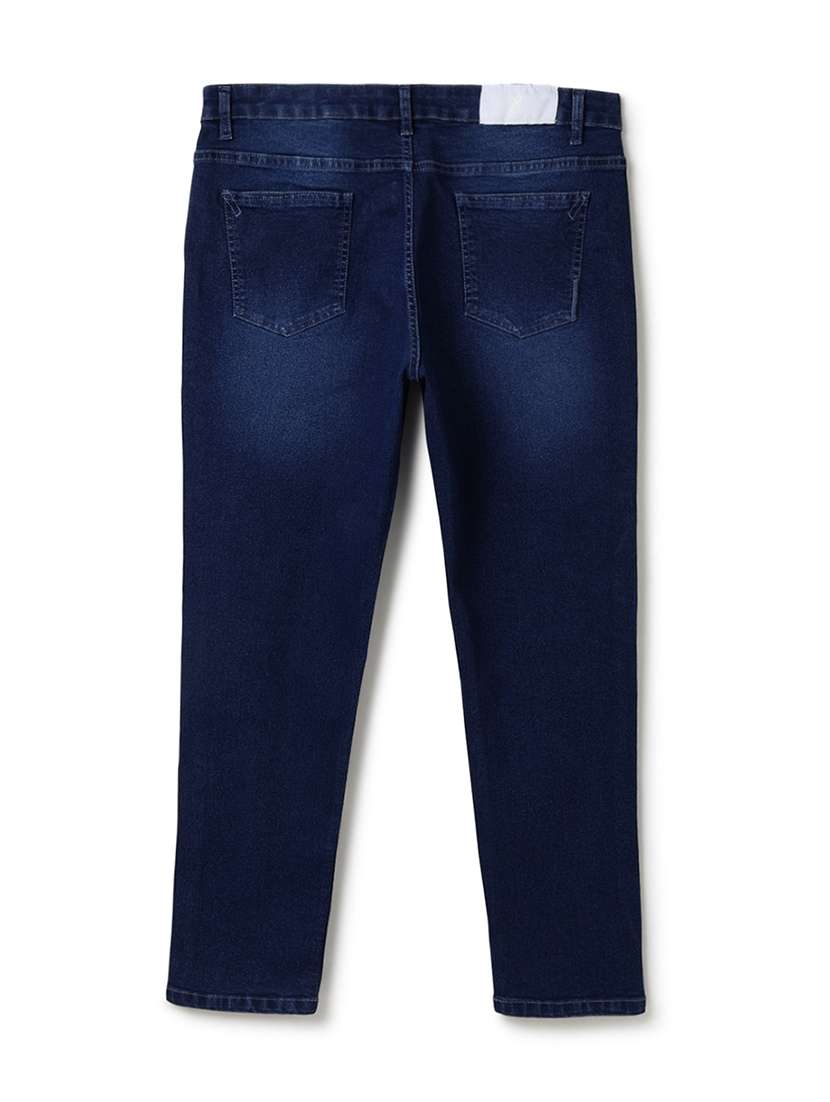 Women Washed Mid Rise Slim Jeans - 22582798 -  Standard Image - 2