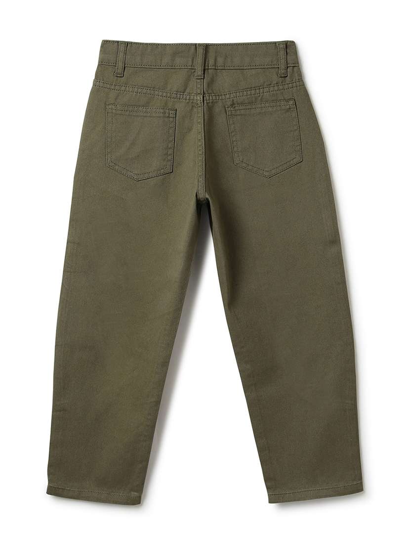 Boy Solid Mid Rise Straight Jeans - 22582862 -  Standard Image - 2