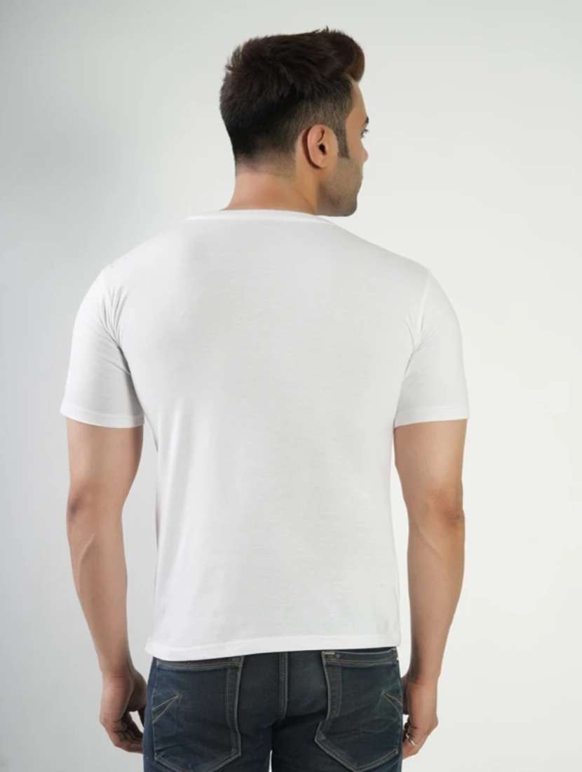 men printed short sleeves regular fit t-shirt - 22582870 -  Standard Image - 2