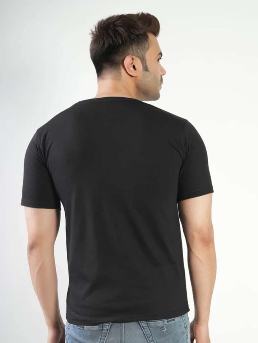 Men Printed Short Sleeves Regular Fit T-shirt - 22582875 -  Standard Image - 2