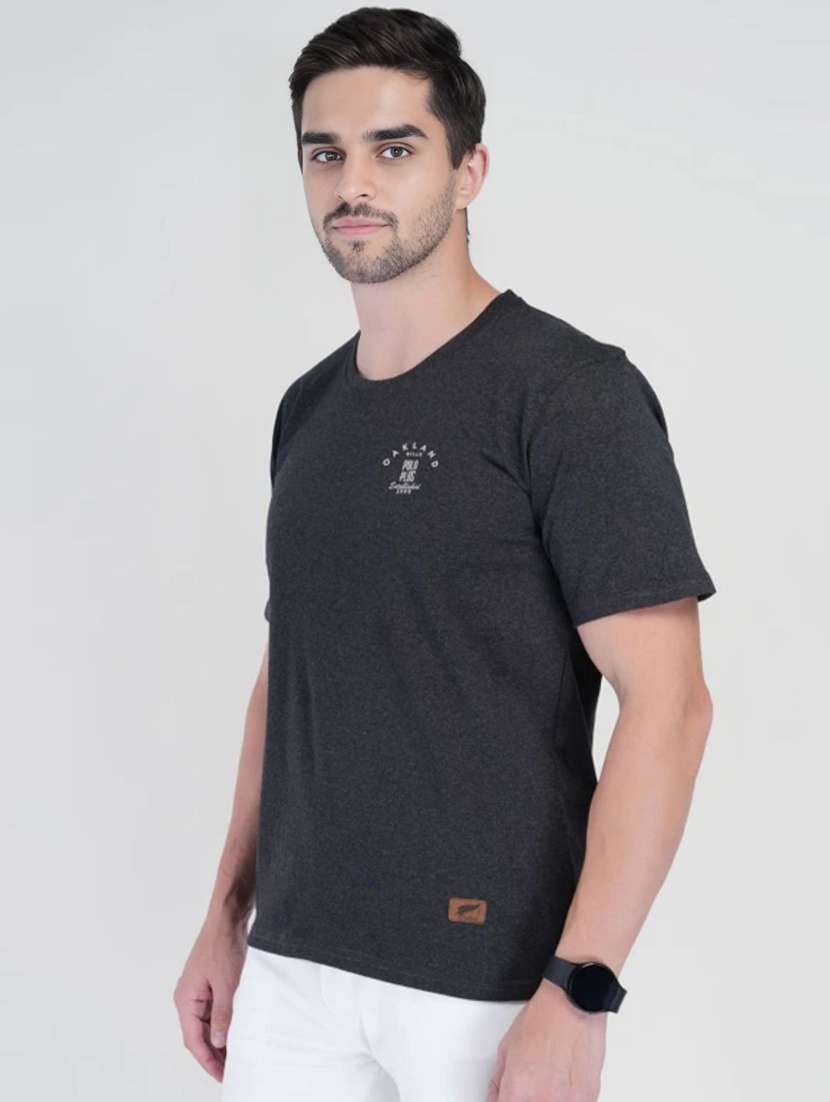 Men Printed Short Sleeves Regular Fit T-shirt - 22582896 -  Standard Image - 2