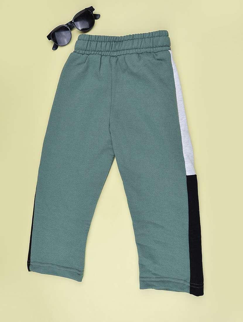 Boys Side Taped Mid Rise Regular Fit Track Pant - 22584140 -  Standard Image - 2