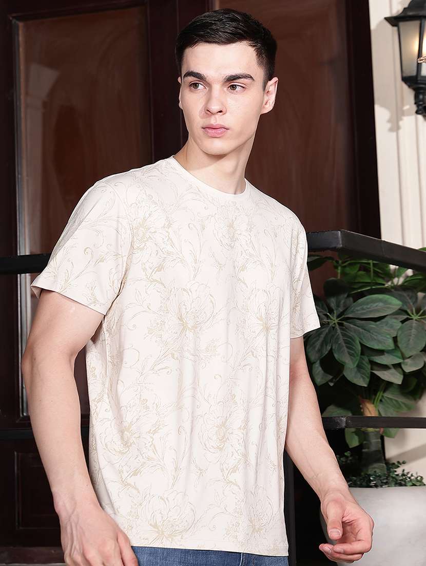 men printed short sleeve regular fit t-shirt - 22587183 -  Standard Image - 2