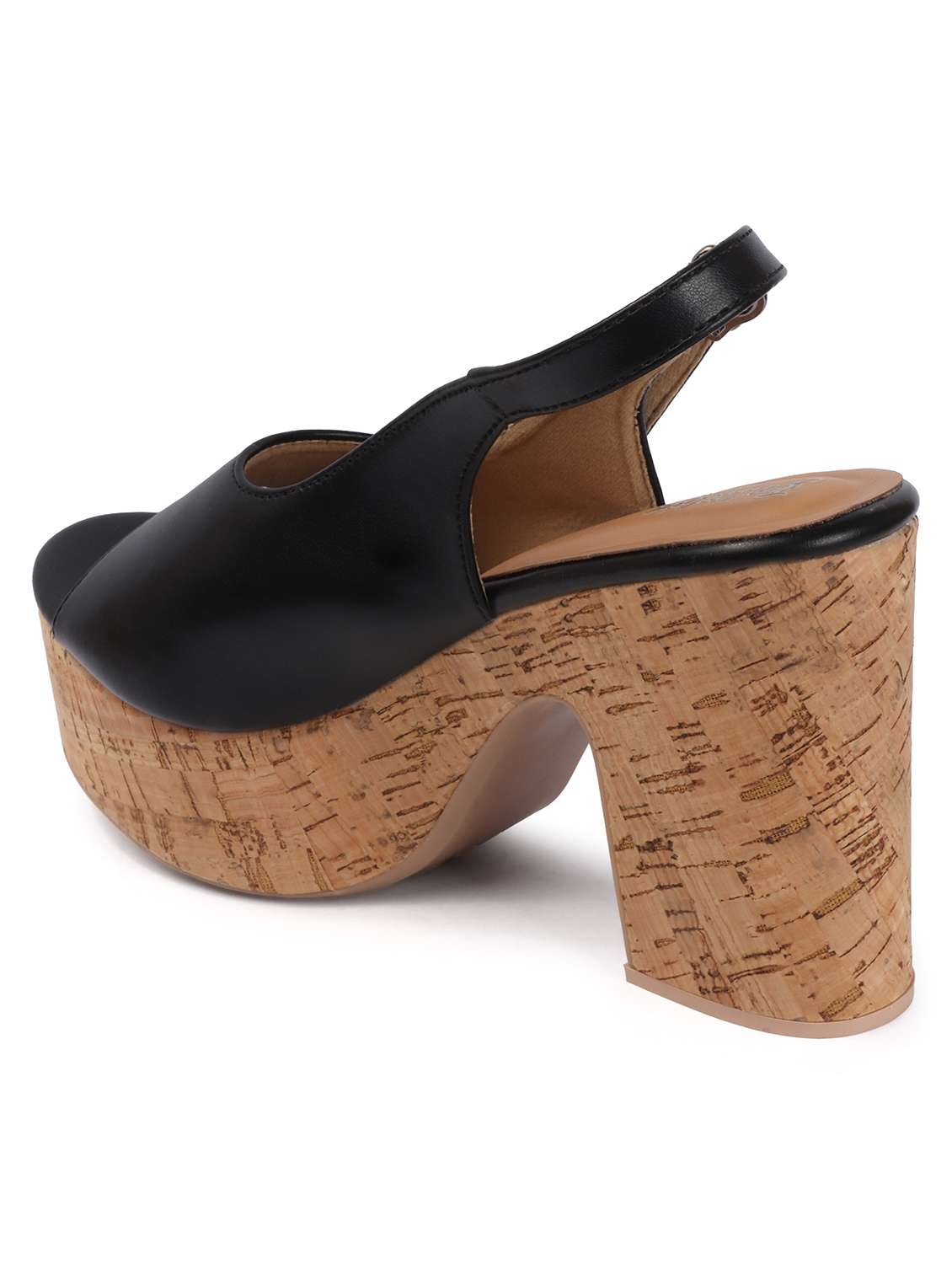 women solid back strap sandal - 22588048 -  Standard Image - 2