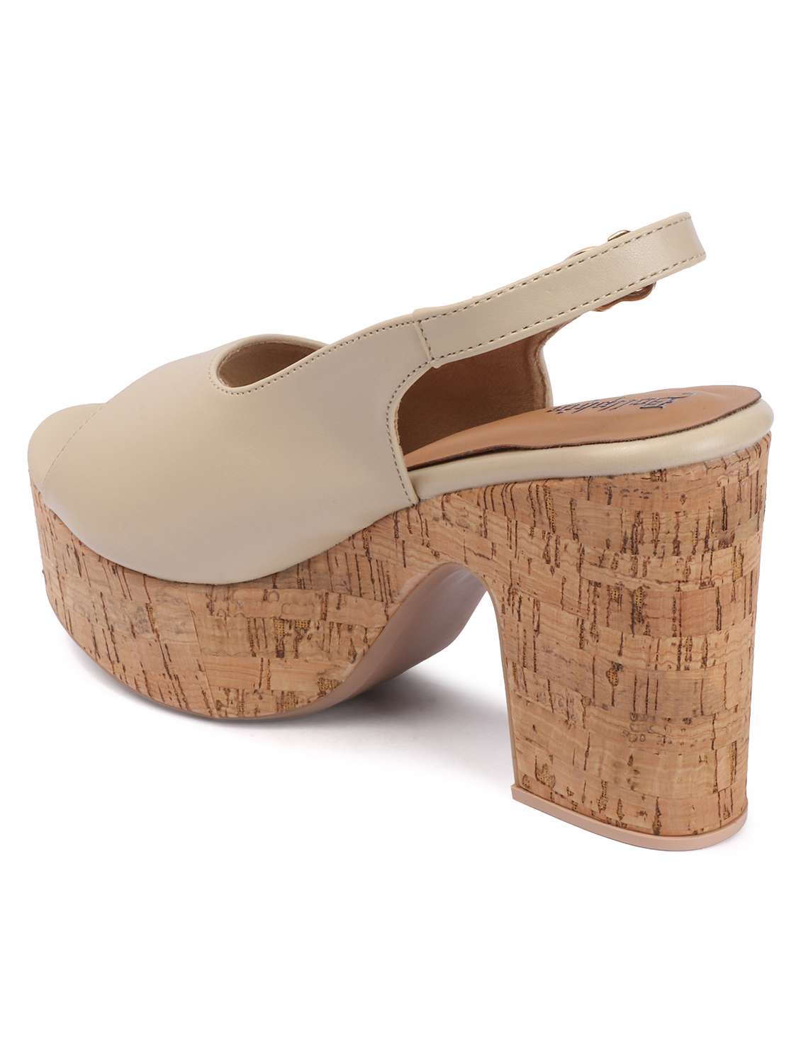 women solid back strap sandal - 22588050 -  Standard Image - 2