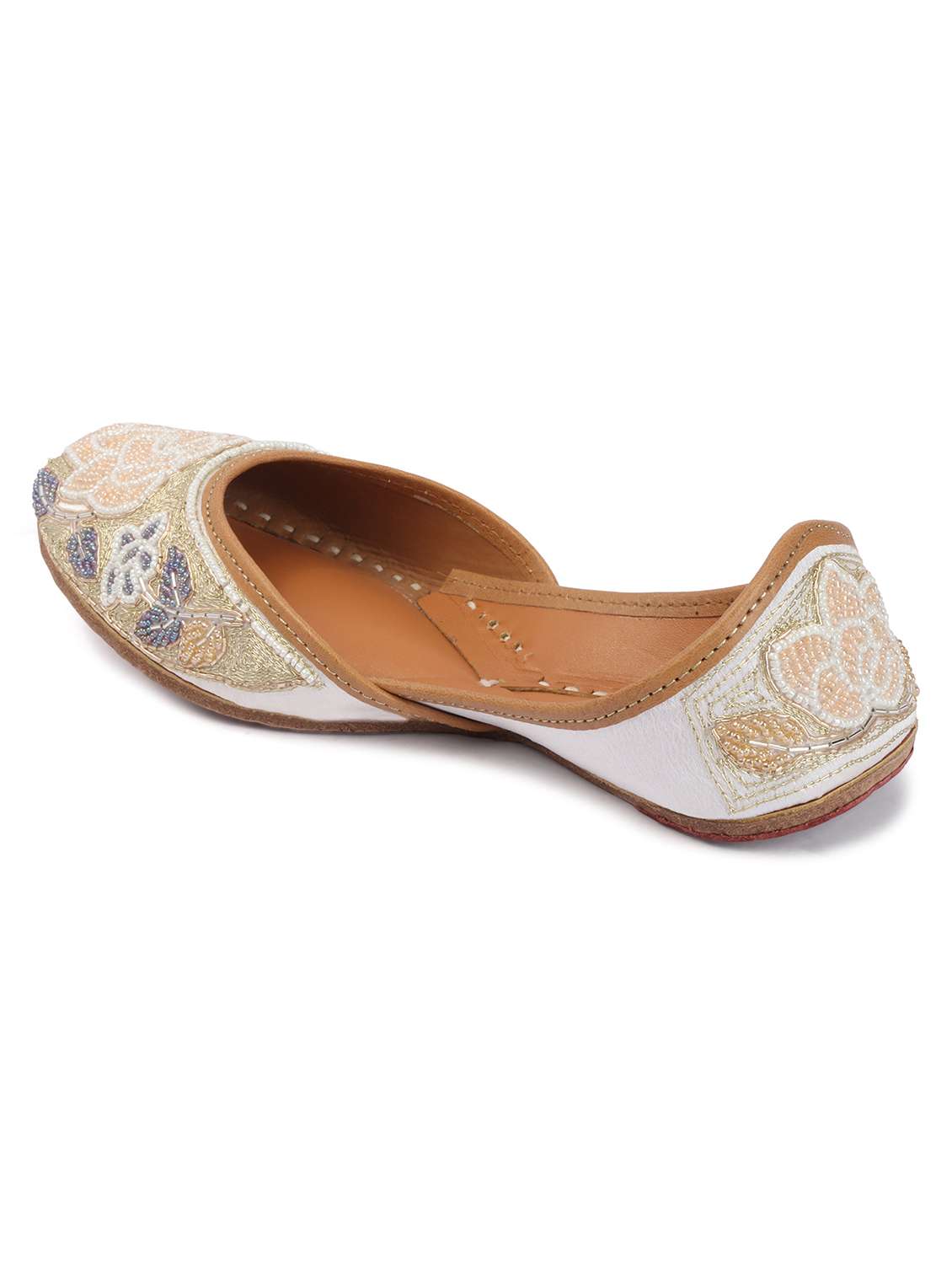 women embroidered slip on jutis - 22588057 -  Standard Image - 2