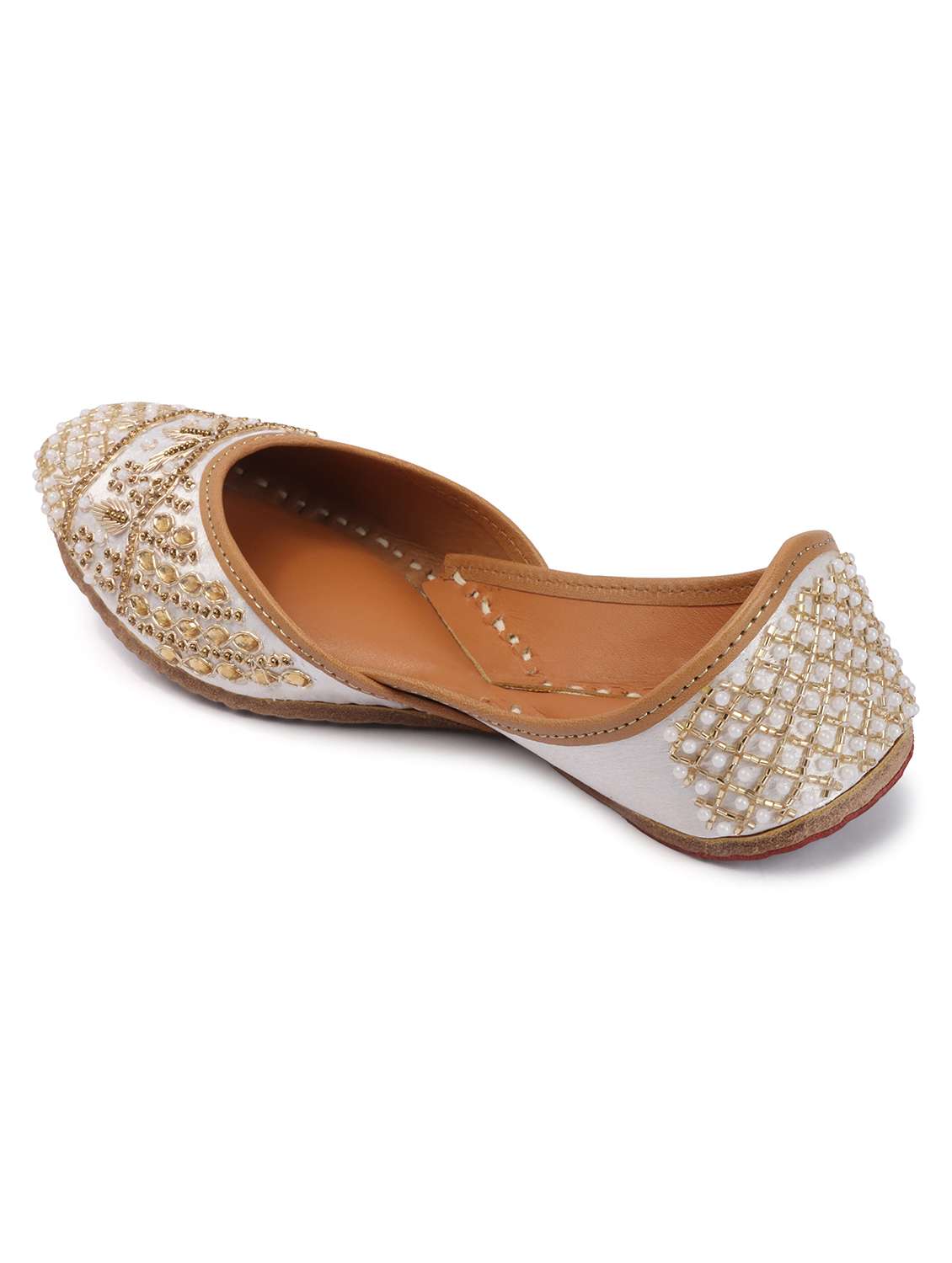 women embroidered slip on jutis - 22588079 -  Standard Image - 2