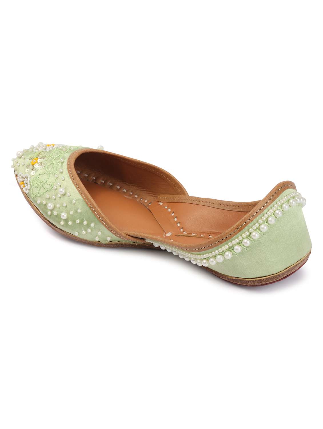 women embroidered slip on jutis - 22588081 -  Standard Image - 2