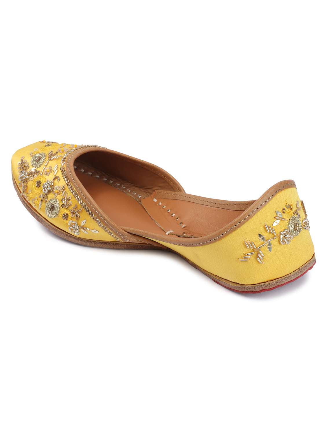 women embroidered slip on jutis - 22588082 -  Standard Image - 2