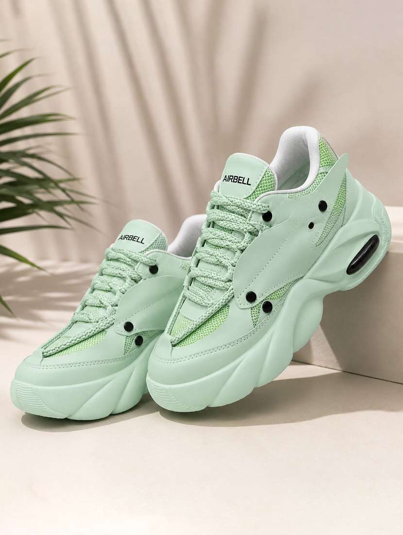 women textured lace up sneakers