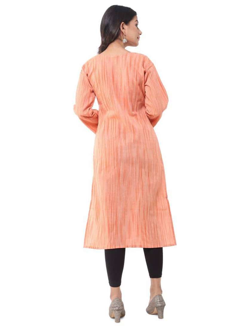 Women Pack Of 2 Three Quarter Sleeve Straight Kurta - 22588579 -  Standard Image - 7
