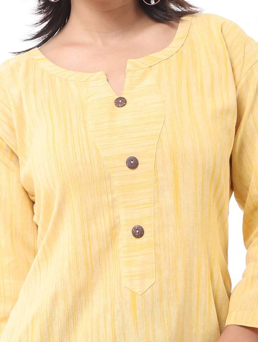 Women Pack Of 2 Self Design Three Quarter Sleeves Straight Kurta - 22588663 -  Standard Image - 7