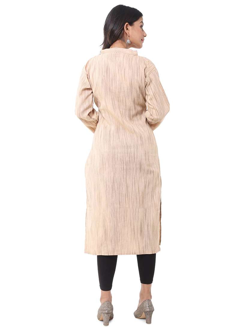 Women Pack Of 2 Three Quarter Sleeve Straight Kurta - 22588883 -  Standard Image - 2