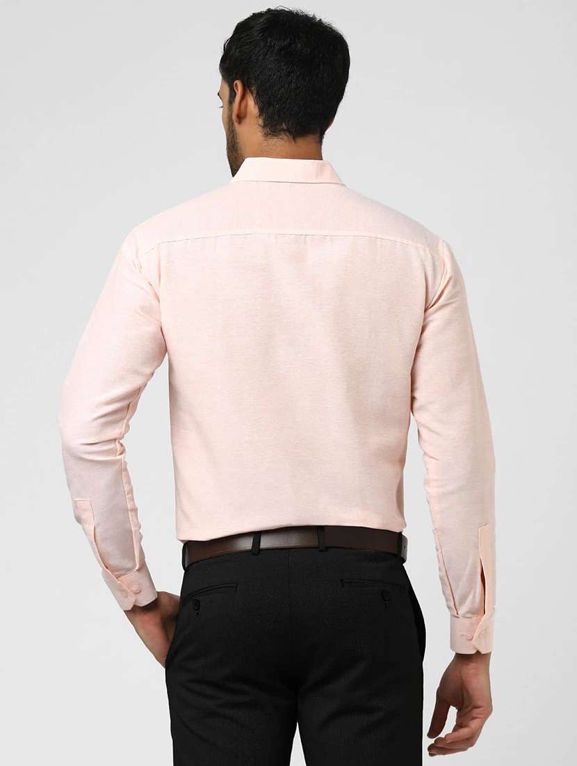 Men Solid Long Sleeves Regular Fit Shirt - 22589190 -  Standard Image - 2