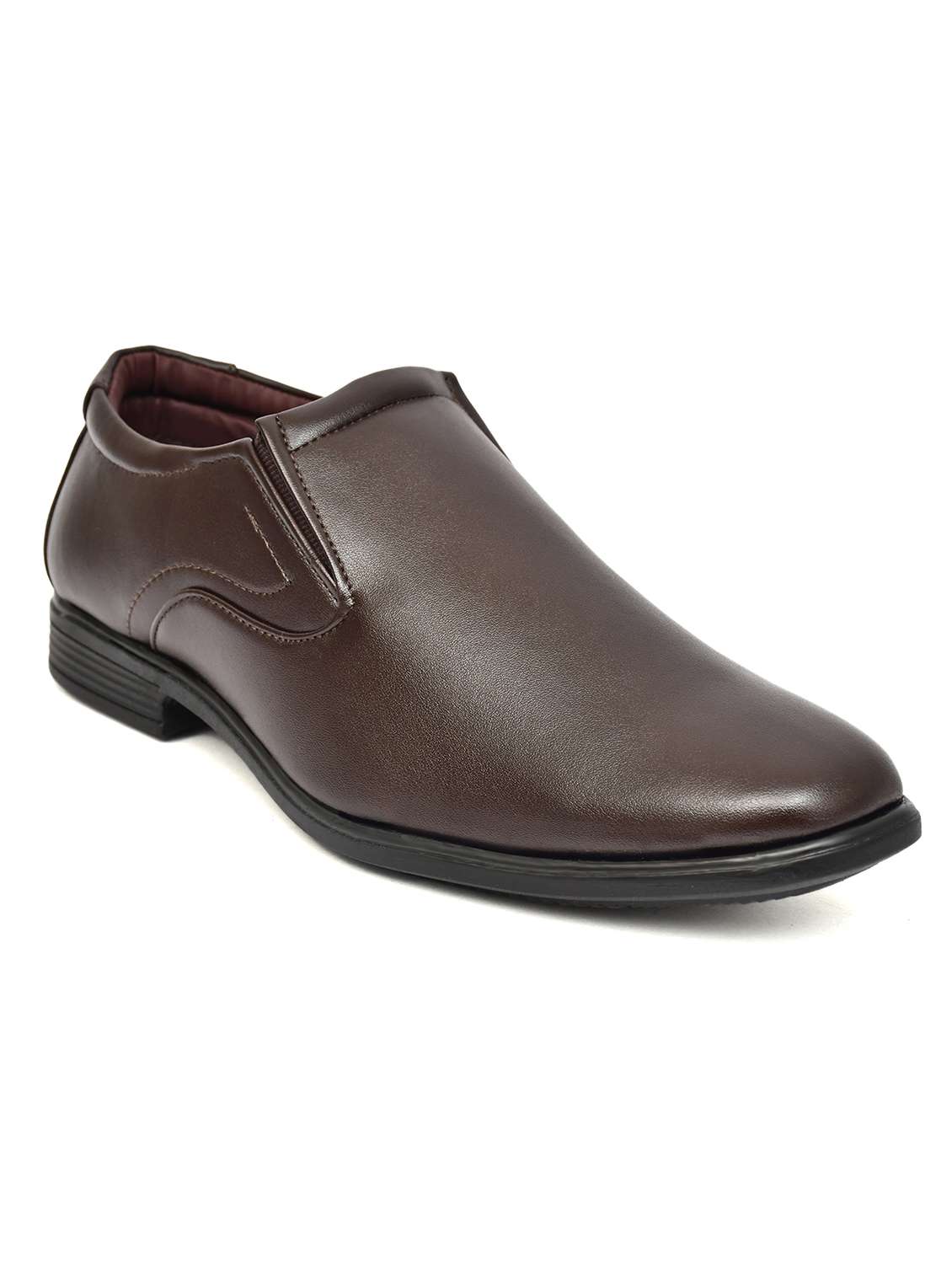 Men Solid Slip On Formal Shoes - 22589302 -  Standard Image - 2