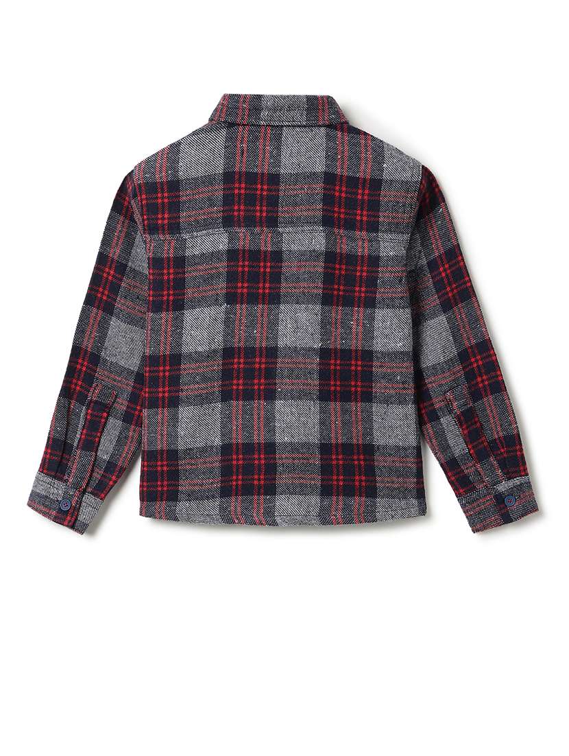 boys printed long sleeves regular shirt - 22590172 -  Standard Image - 2