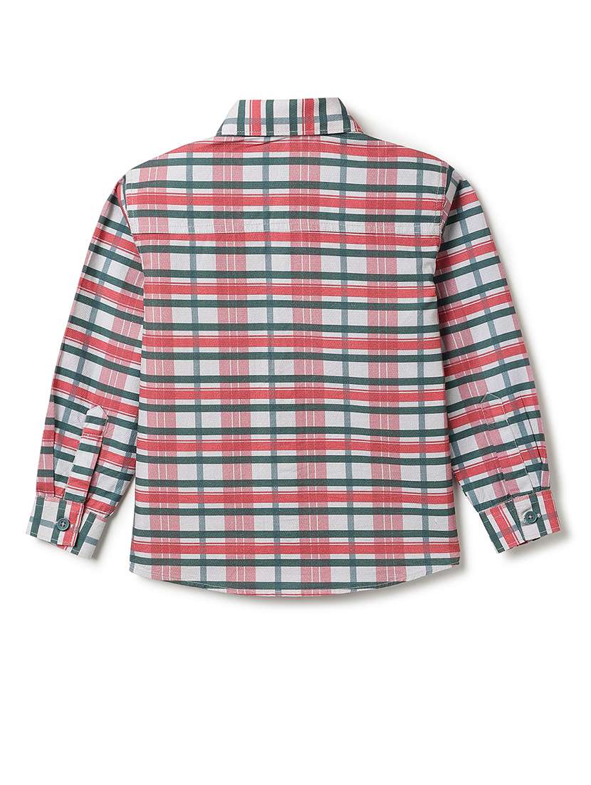 Boys Printed Long Sleeves Regular Fit Shirt - 22590177 -  Standard Image - 2