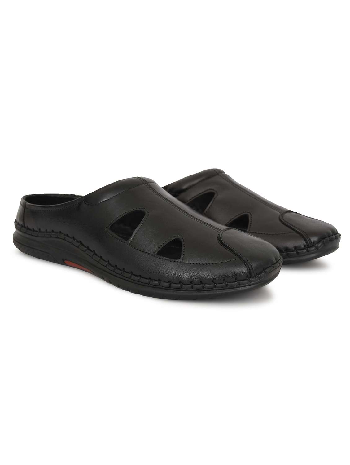 men solid slip on sandal - 22590519 -  Standard Image - 2
