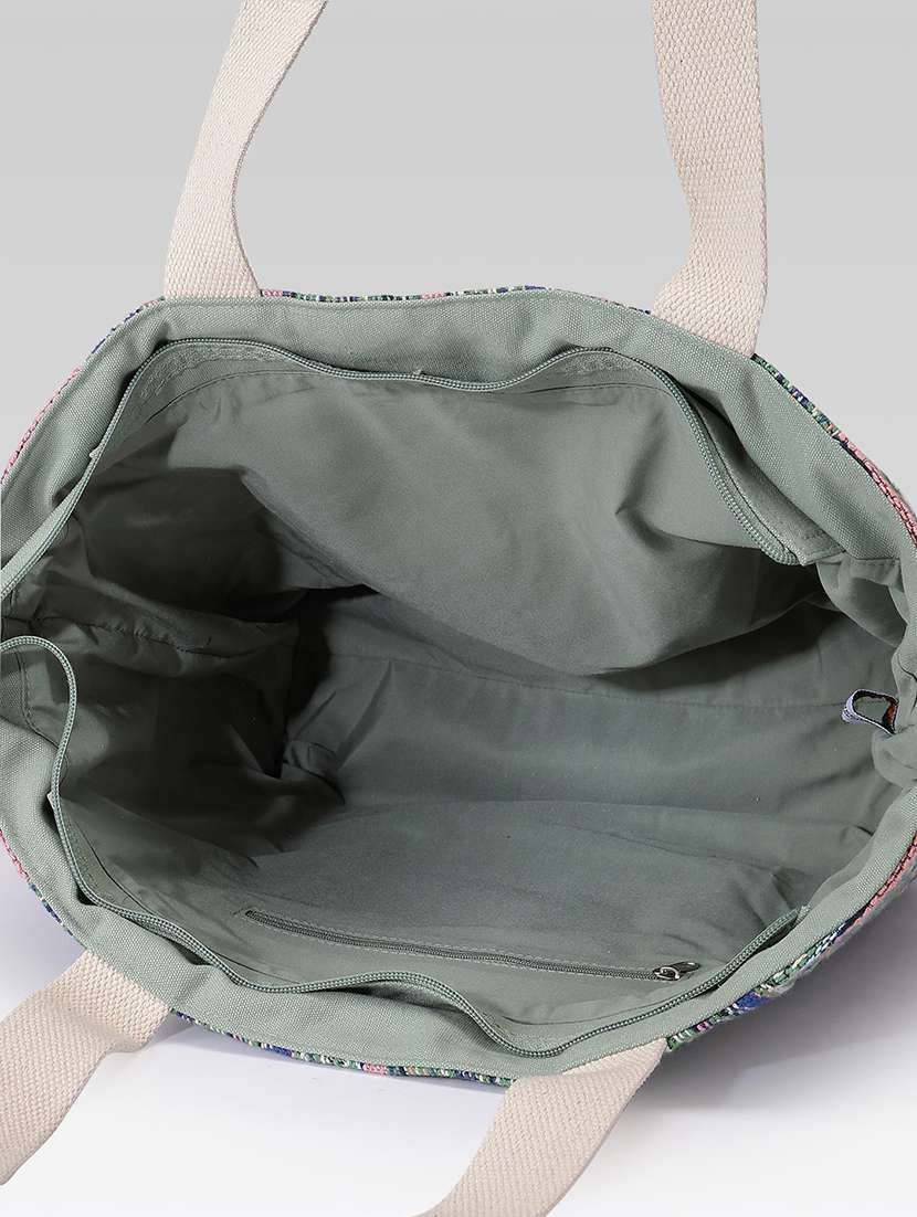 women embroidered regular tote bag - 22590687 -  Standard Image - 2